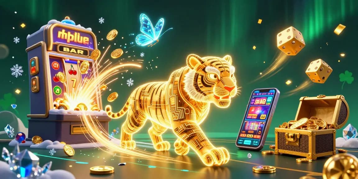 Experience the vibrant hu world of online gambling in this detailed casino illustration.