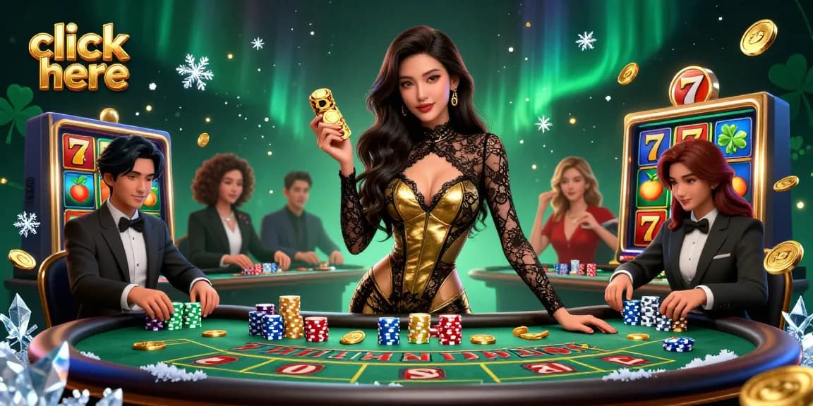 Click here to experience a glamorous high-stakes atmosphere at a VIP baccarat table.