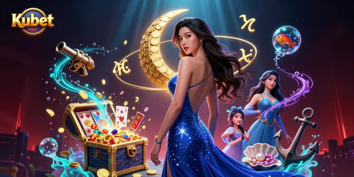 Kubet offers a thrilling underwater casino experience with vibrant characters and exciting game elements.
