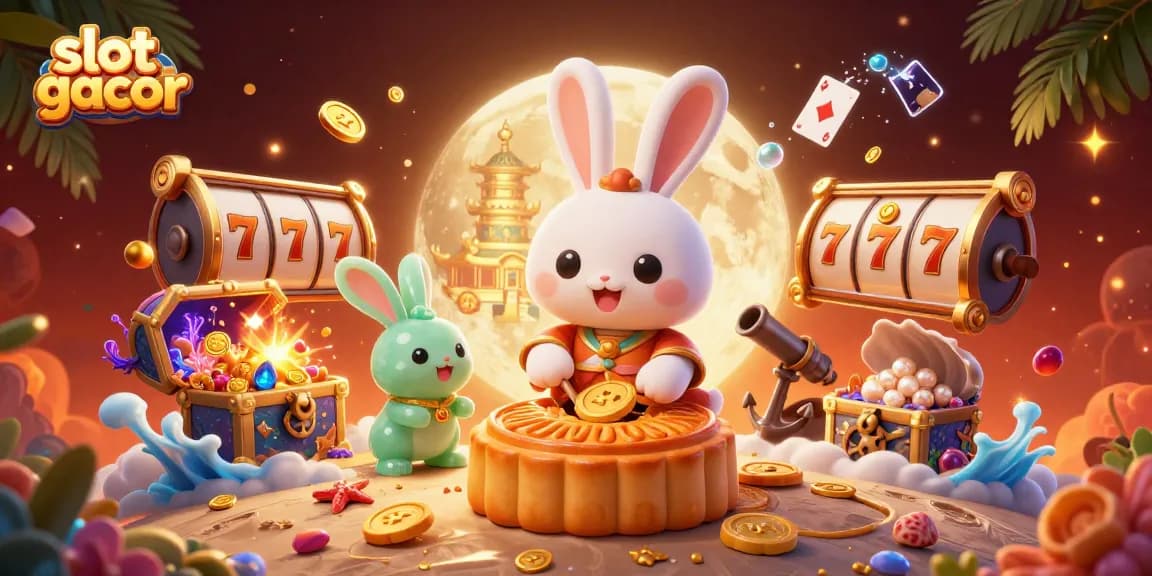 Experience thrilling slot gacor action with animated folklore characters in an engaging casino setting.