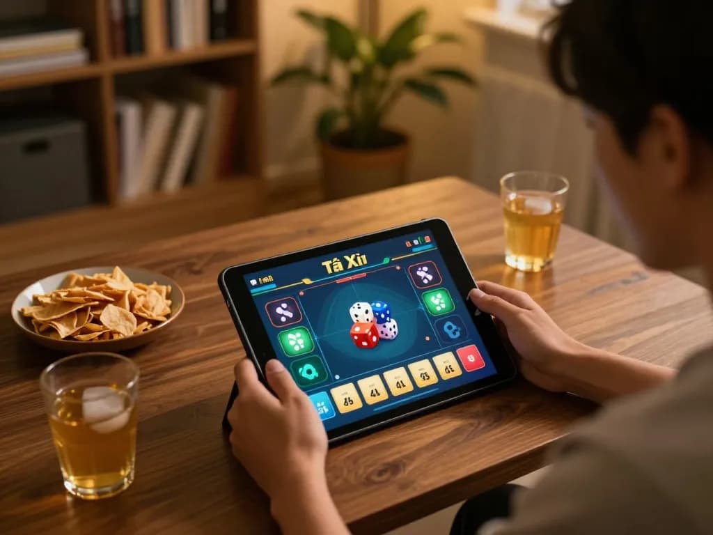Player engaging in Tài Xỉu online on taixiuonline8, showcasing dynamic gameplay and strategic decisions.