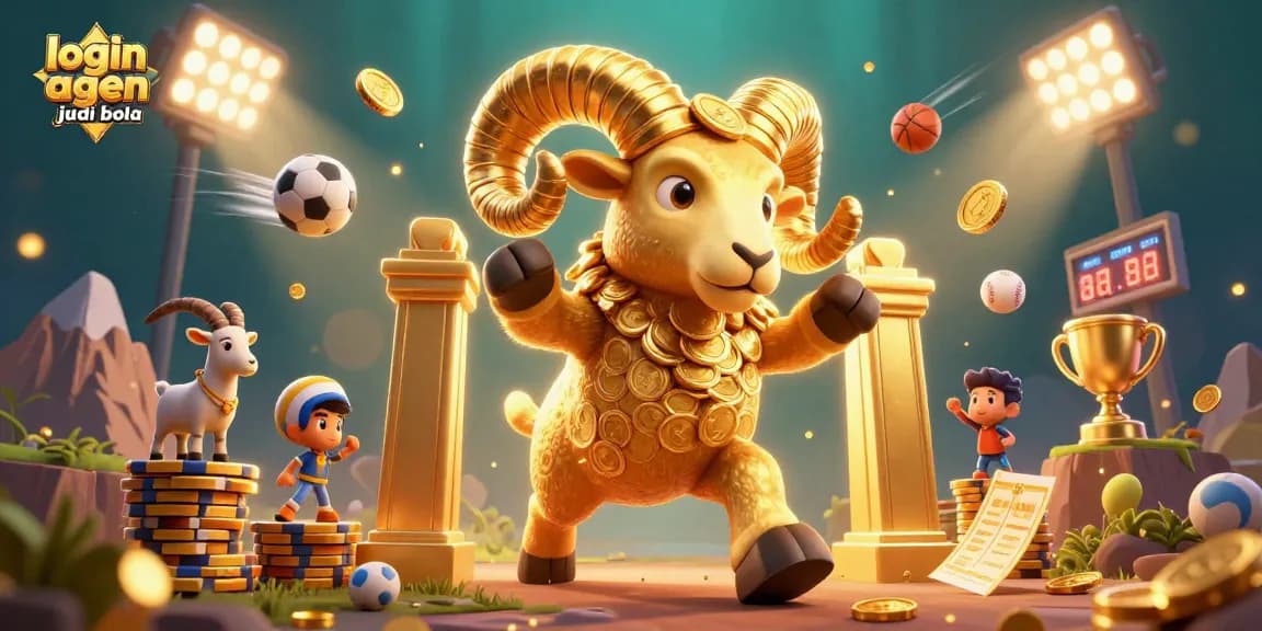 Engage with login agen judi bola by exploring a vibrant 3D sports betting spectacle bursting with action.