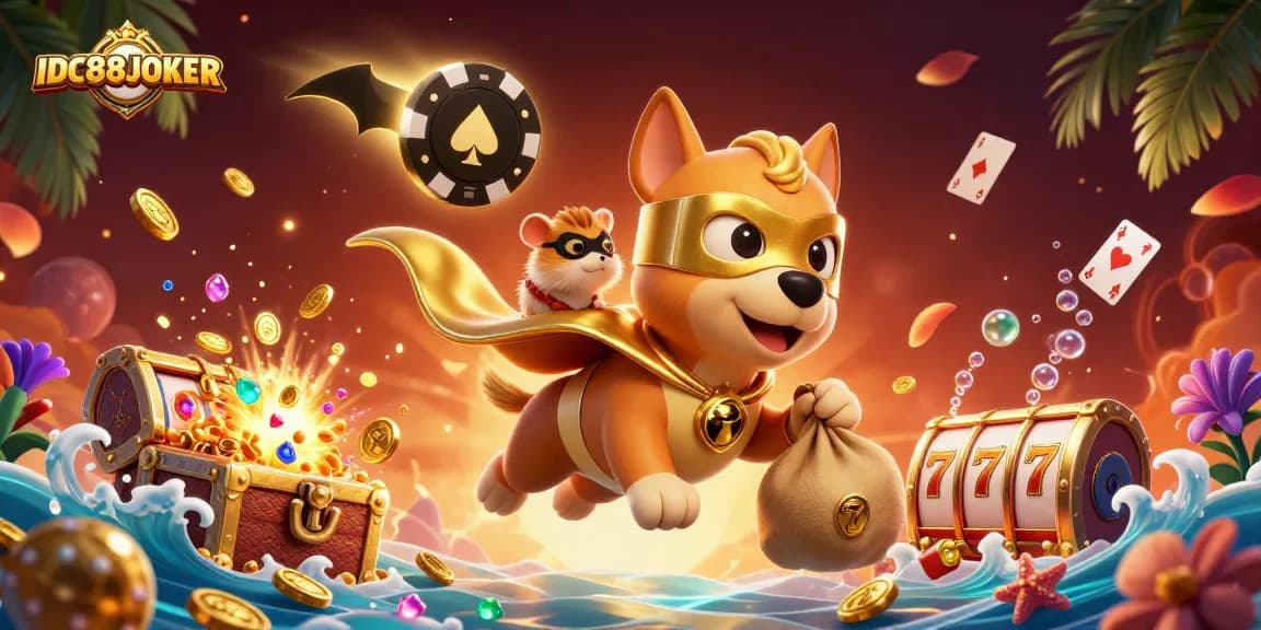 Engage in exciting gameplay at IDC88JOKER with thrilling avatars and a vibrant gambling environment.