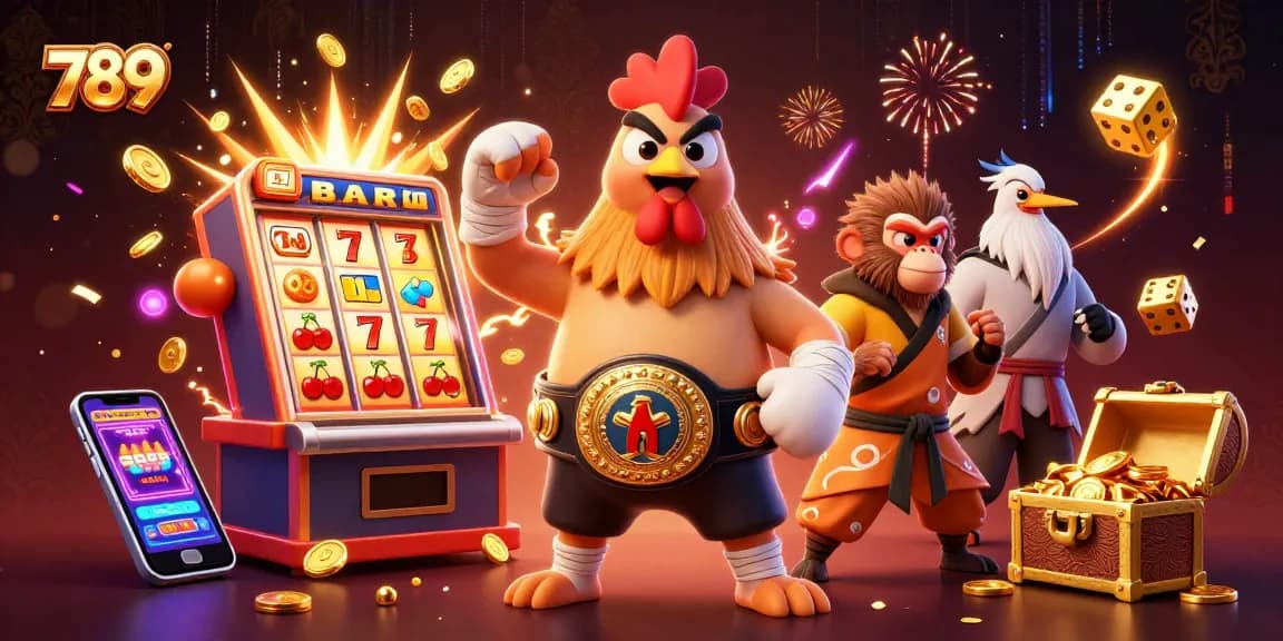 Engage in thrilling gameplay at 789 with virtual casino elements and dynamic characters!