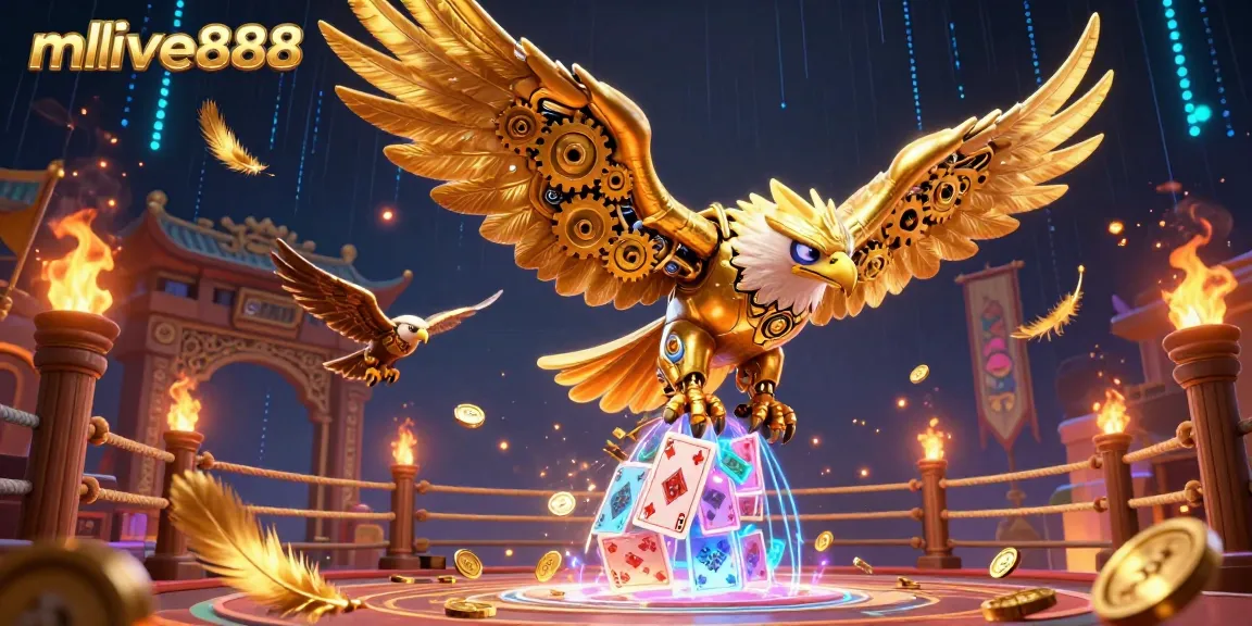 Experience the thrill of mmlive888 with a dynamic 3D illustration of our vibrant casino scene.