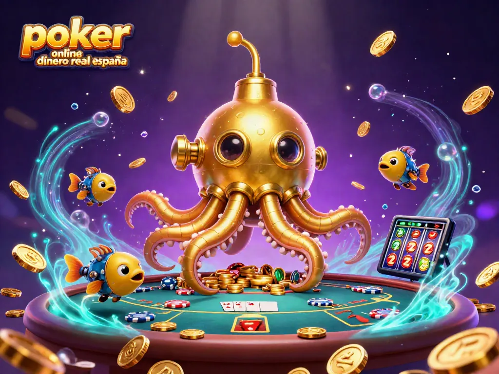 Juega al póker online con dinero real en España con escenas vibrantes y premios en juego