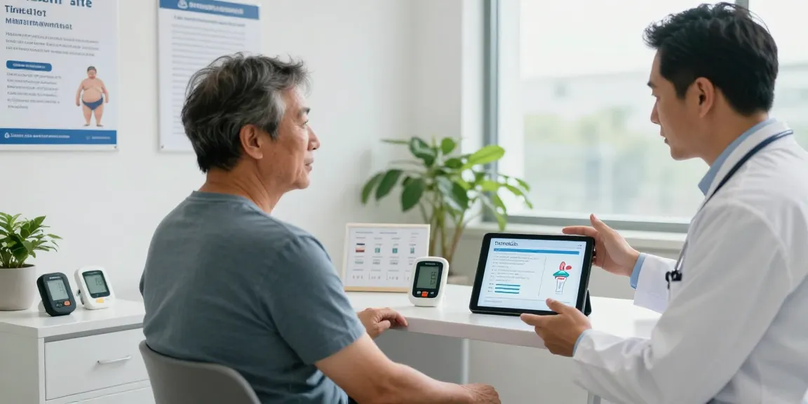 Explore koipeptidescanada.com/tirzepatide-canada benefits in a modern consultation with healthcare experts on Tirzepatide treatment.