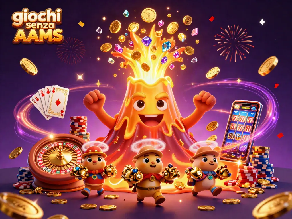 Gioca nei migliori giochi senza AAMS con RTP elevato e ottieni vantaggi unici e fantasiosi.