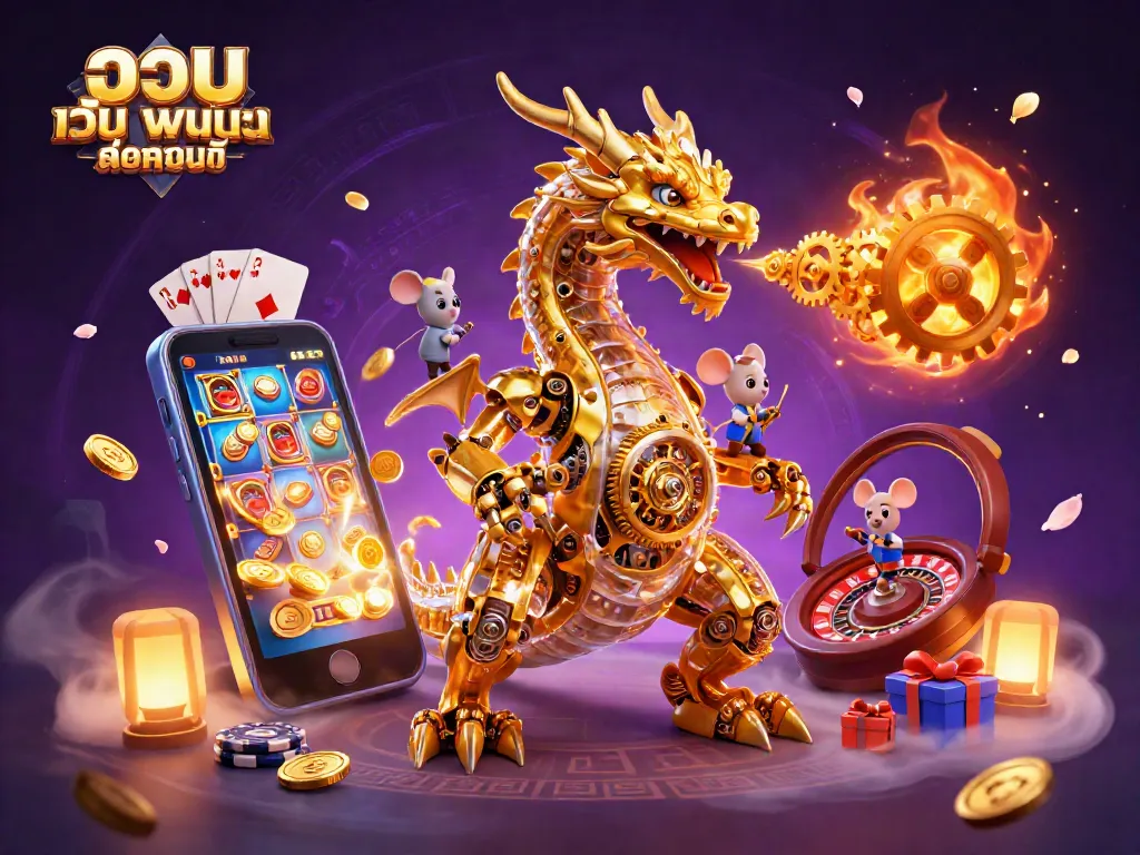 สร้างความสนุกในการพนันออนไลน์ด้วยรวม เว็บ พนัน ออนไลน์ พร้อมมังกรทองและเกมคาสิโนแสนตื่นเต้น