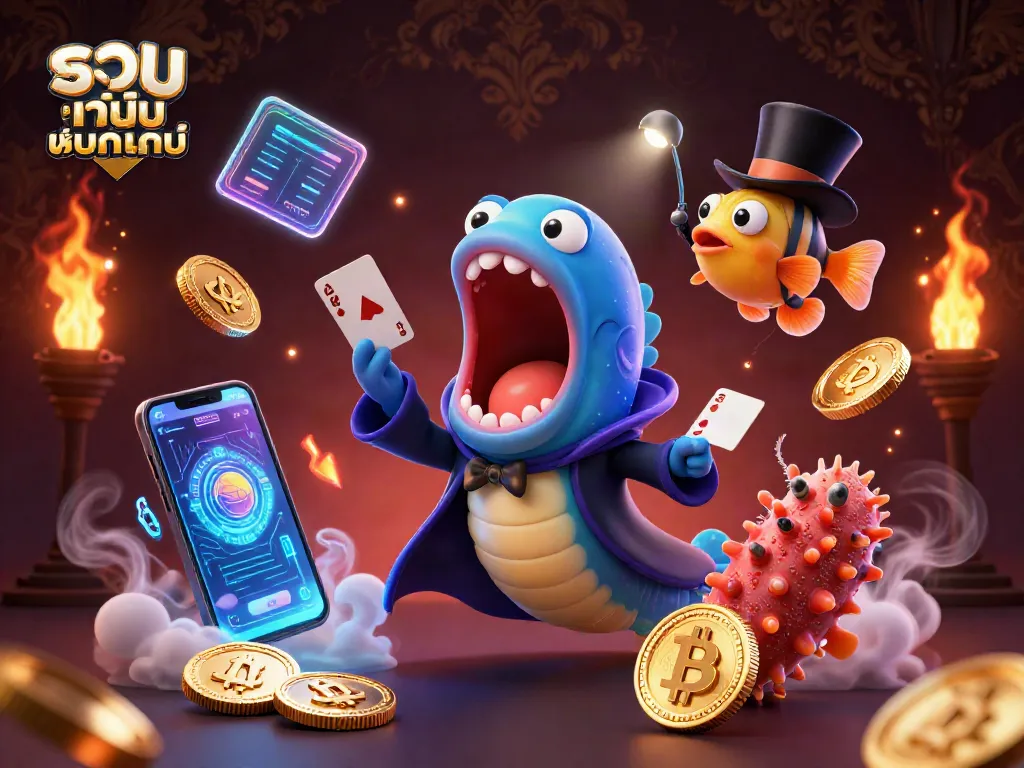 เล่นเกมรวม เว็บ พนัน ออนไลน์ ด้วยตัวละครในคาสิโนใต้ทะเลที่มหัศจรรย์