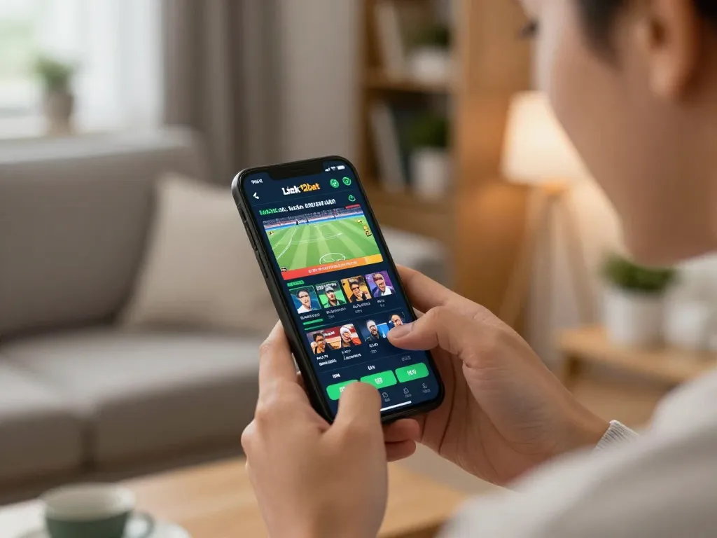 Truy Cập Link 12bet Qua Ứng Dụng Điện Thoại Di Động Trưng Bày Cá Cược Trực Tiếp Trong Một Không Gian Ấm Cúng