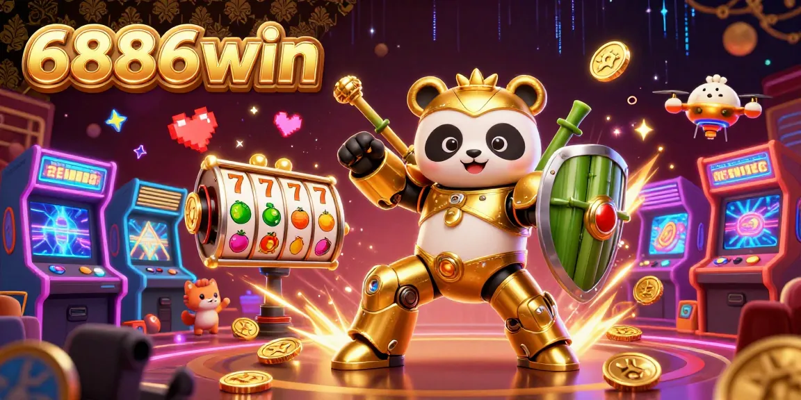Play dynamic slot games and win big at 6886win with spinning reels and vibrant symbols.