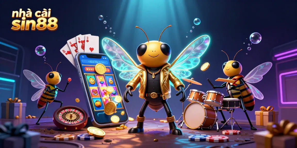 Engage in thrilling gameplay at nhà cái sin88 with vibrant casino elements and exciting characters.