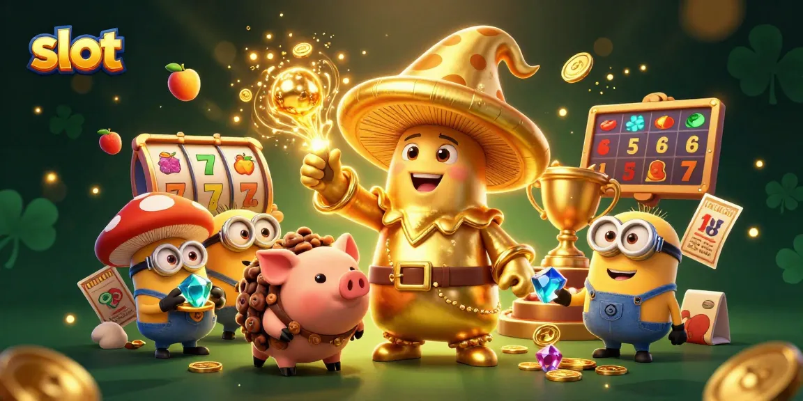 Menggali kemenangan slot dengan karakter kartun 3D dan elemen permainan kasino yang menakjubkan.
