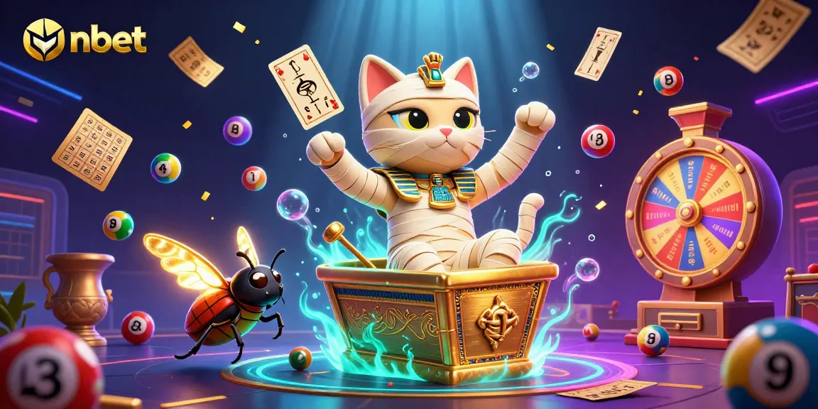 Experience thrilling gameplay with nbet as the mummy cat and friends unveil golden prizes!