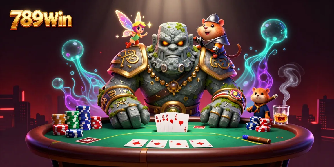 Experience thrilling gameplay at 789Win with interactive poker action and enchanting characters.