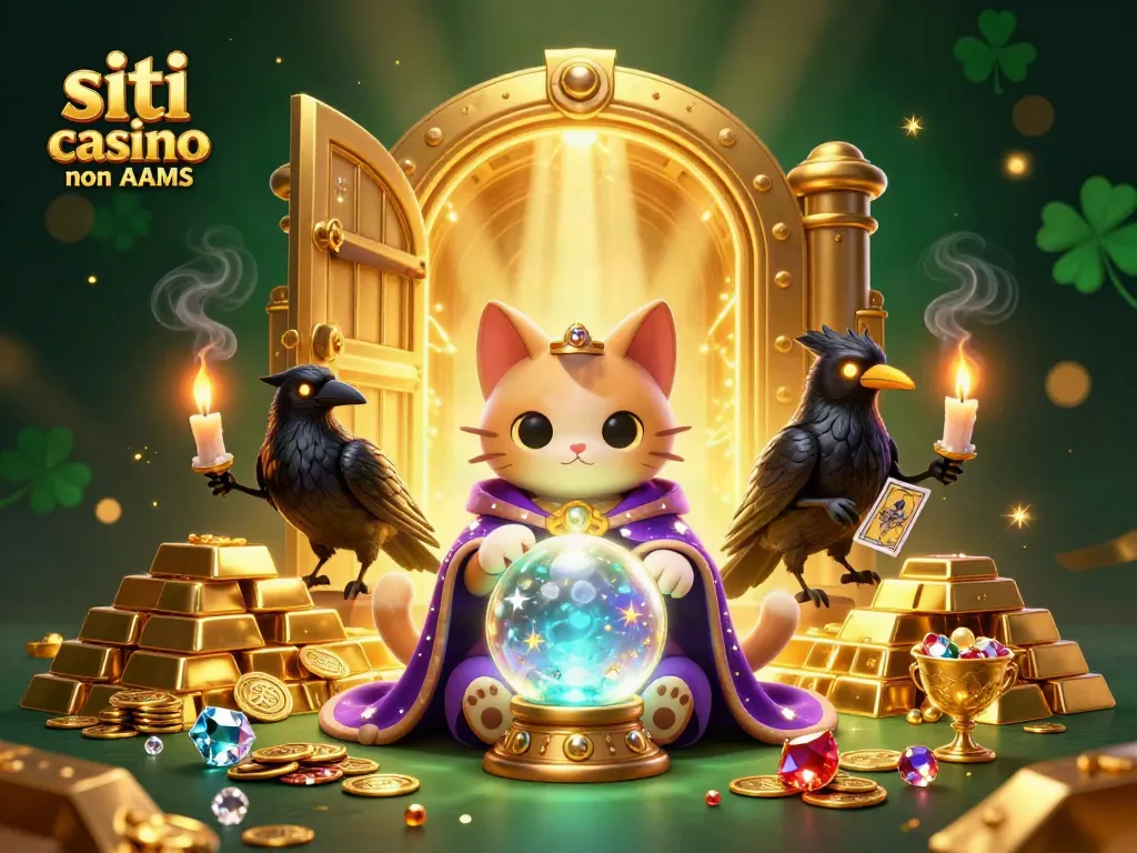 Scopri i migliori siti casino non AAMS con un'atmosfera magica e avvincente nella scena.