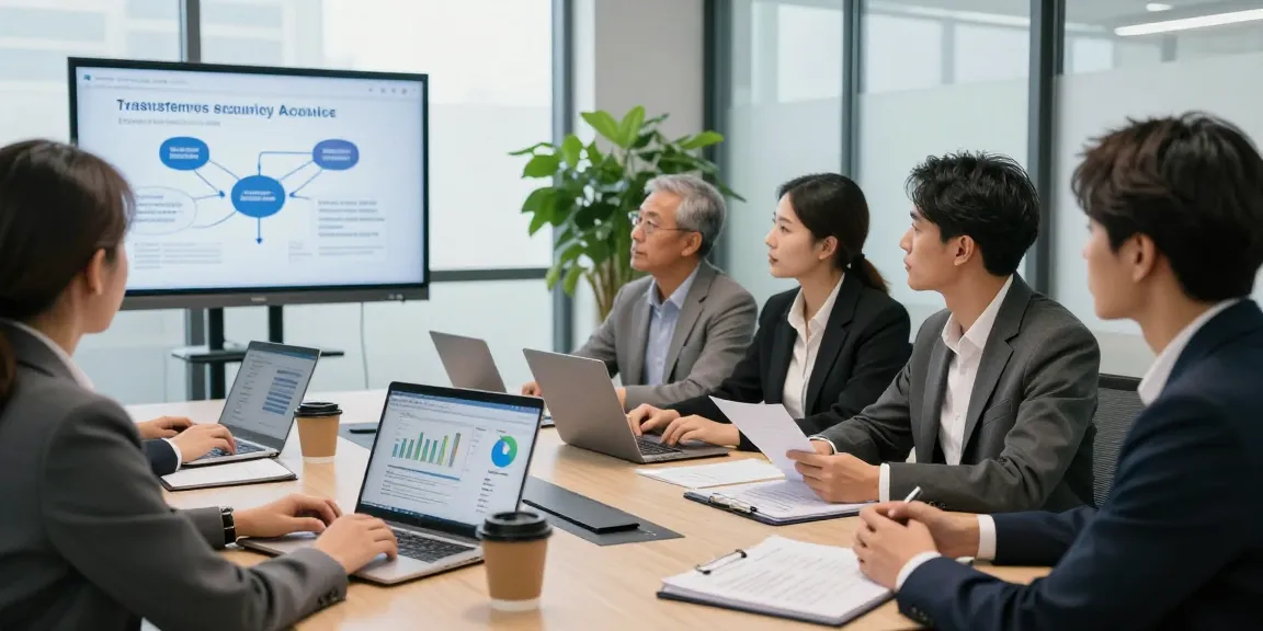 What is the process for migrating a business electricity account when moving to a new premise? Professionals collaborating in a modern office, analyzing energy contracts and workflow.