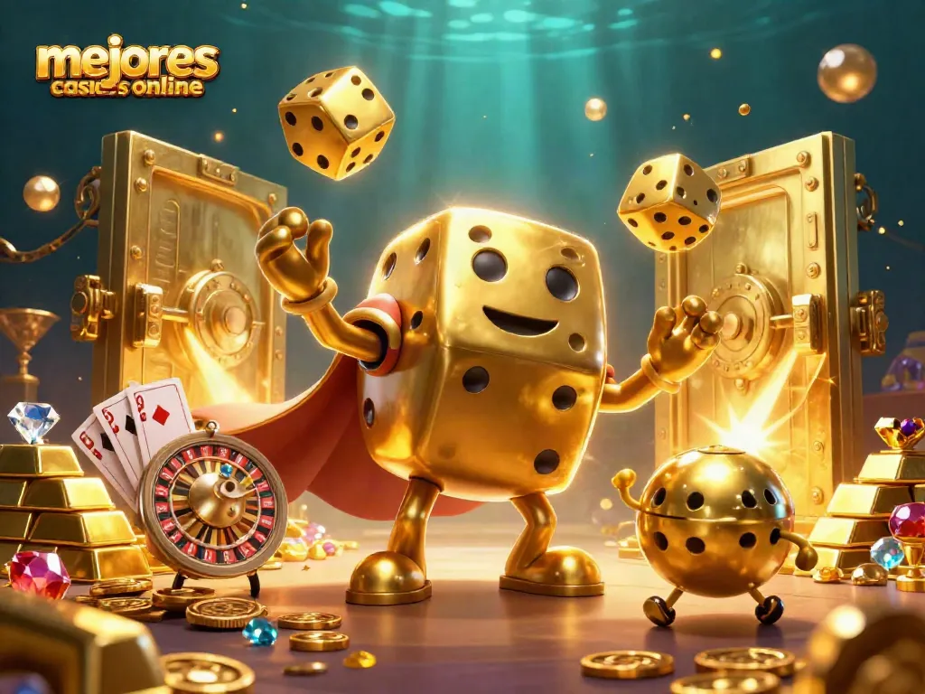 Juega en los mejores casinos online y gana con nuestras mesas de póker y dados dorados.