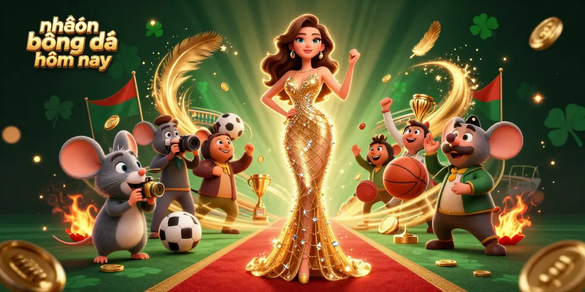 Engage with nhận định bóng đá hôm nay in this vibrant betting scene featuring sports balls and dynamic odds.