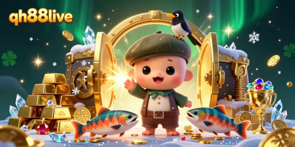 Experience the excitement of qh88live with captivating characters in a vibrant casino world.