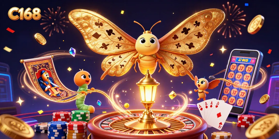 Experience exhilarating slots and jackpots with C168's captivating casino atmosphere.