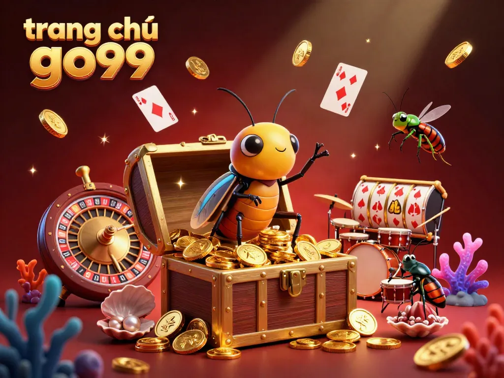 Experience excitement with the vibrant underwater scene at trang chủ go99, featuring engaging characters and captivating game elements.