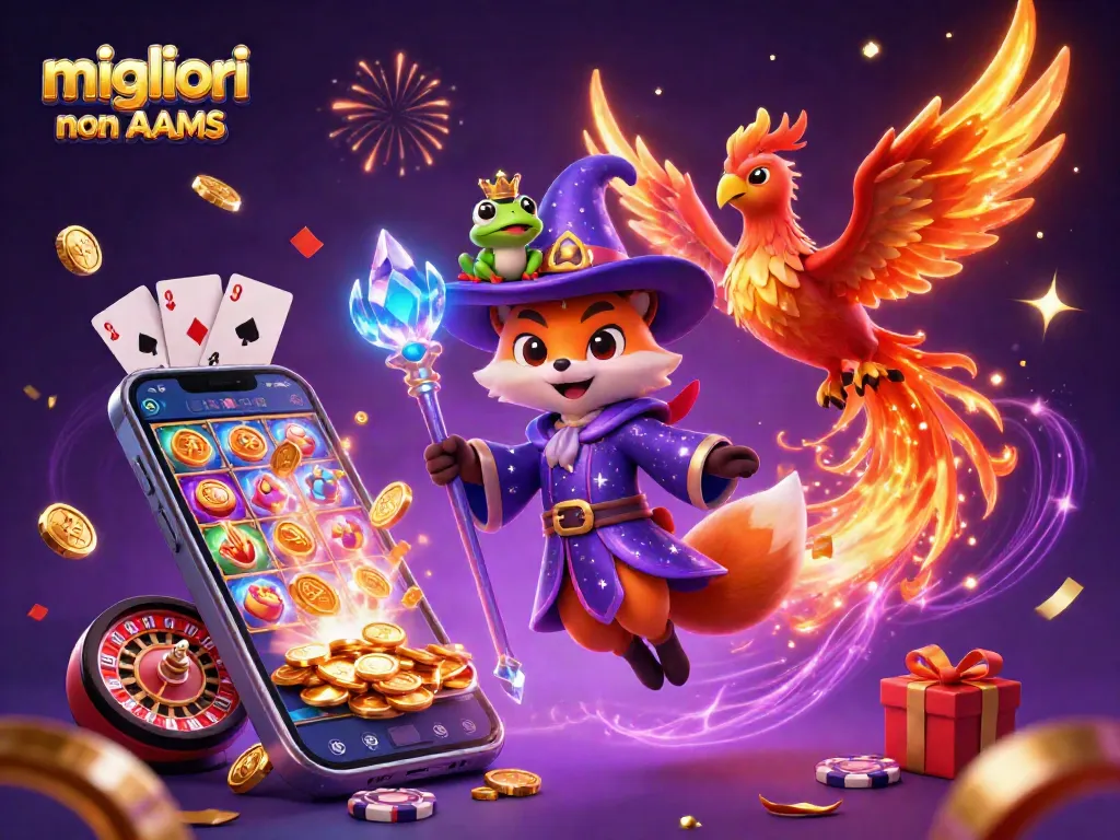 Migliori casino non AAMS: Guida vettoriale tra slot, giochi e croupier dal vivo.