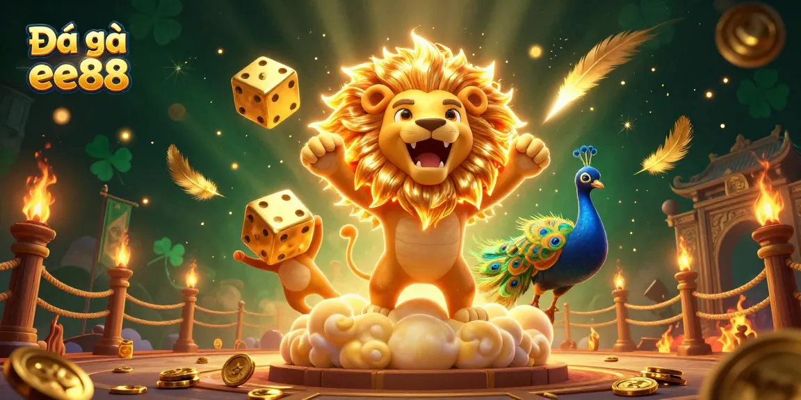 Engage in thrilling battles at Đá gà ee88 with an explosive fighting arena full of energy.