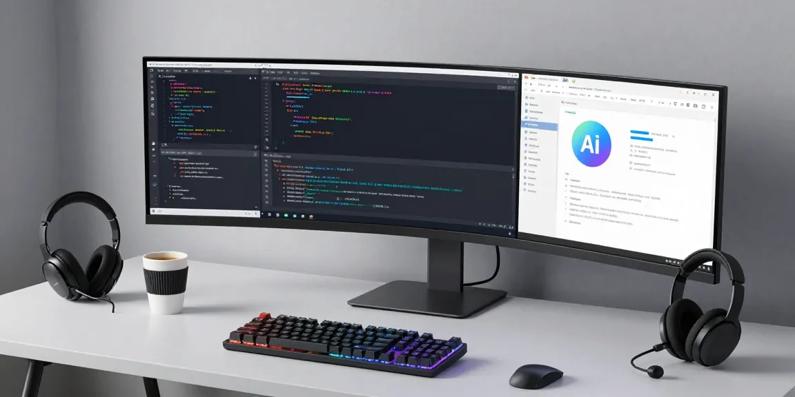 Trang chủ Thabet with advanced software development tools and cybersecurity solutions in a modern workspace.