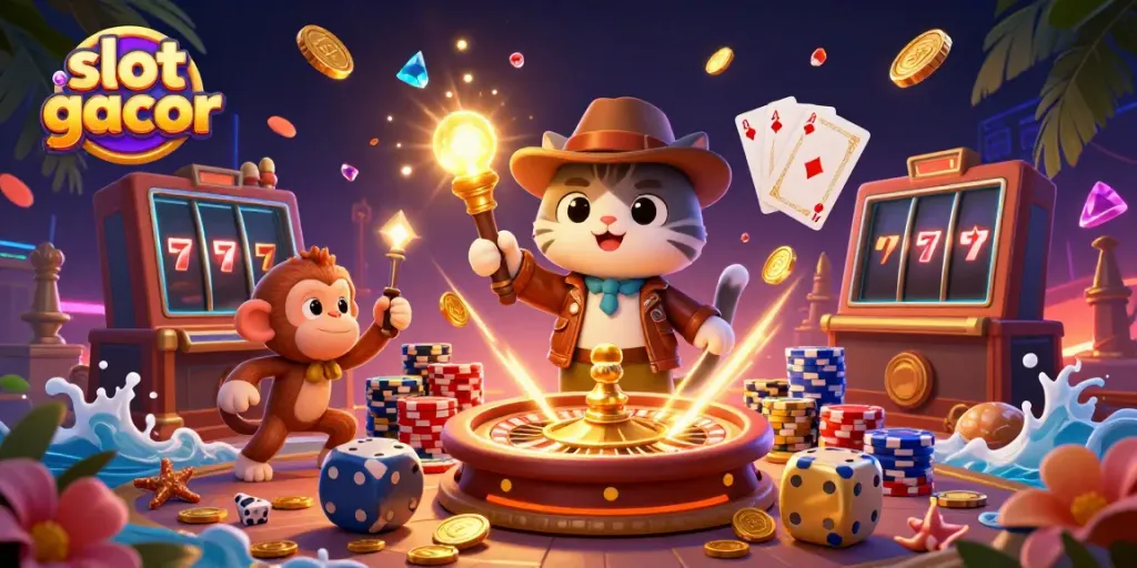 Engage with slot gacor and revel in the vibrant casino adventure.
