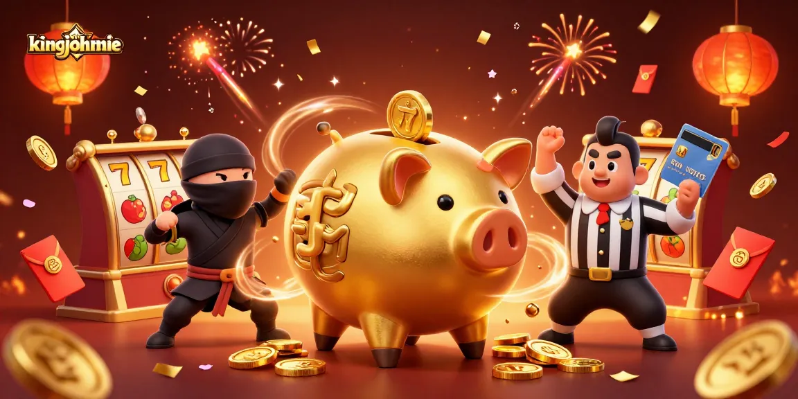 Engage with kingjohnnie's thrilling experience featuring vibrant characters and slot elements.